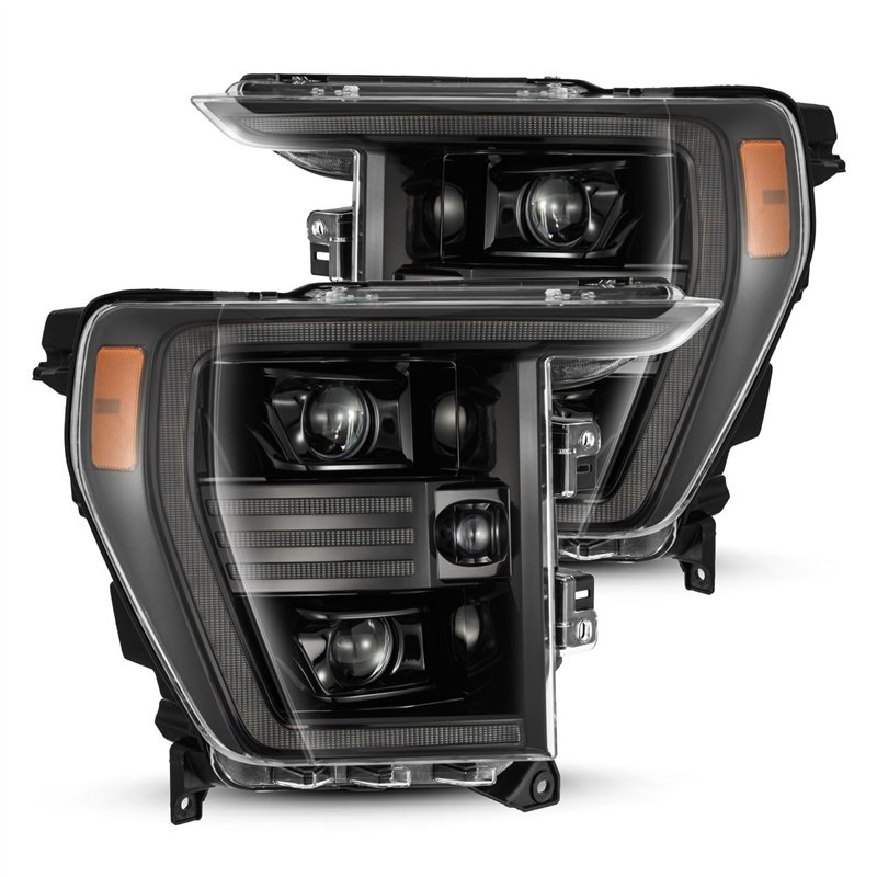 AlphaRex | Projector Headlights Alpha-Black - F-150 2021-2023
