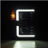 AlphaRex | LED Projector Headlights in Black - F-250 / F-350 2008-2010