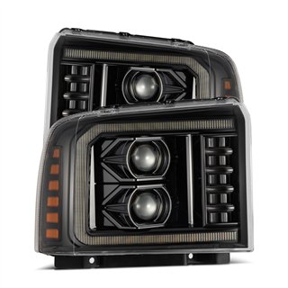 AlphaRex | Projector Headlights Alpha-Black - F-250 / F-350 2005-2007