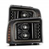 AlphaRex | Projector Headlights Alpha-Black - F-250 / F-350 2005-2007