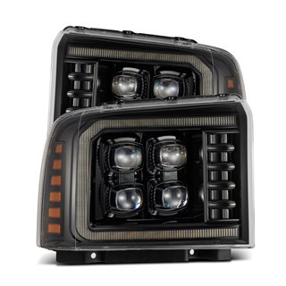 AlphaRex | Projector Headlights Alpha-Black - F-250 / F-350 2005-2007