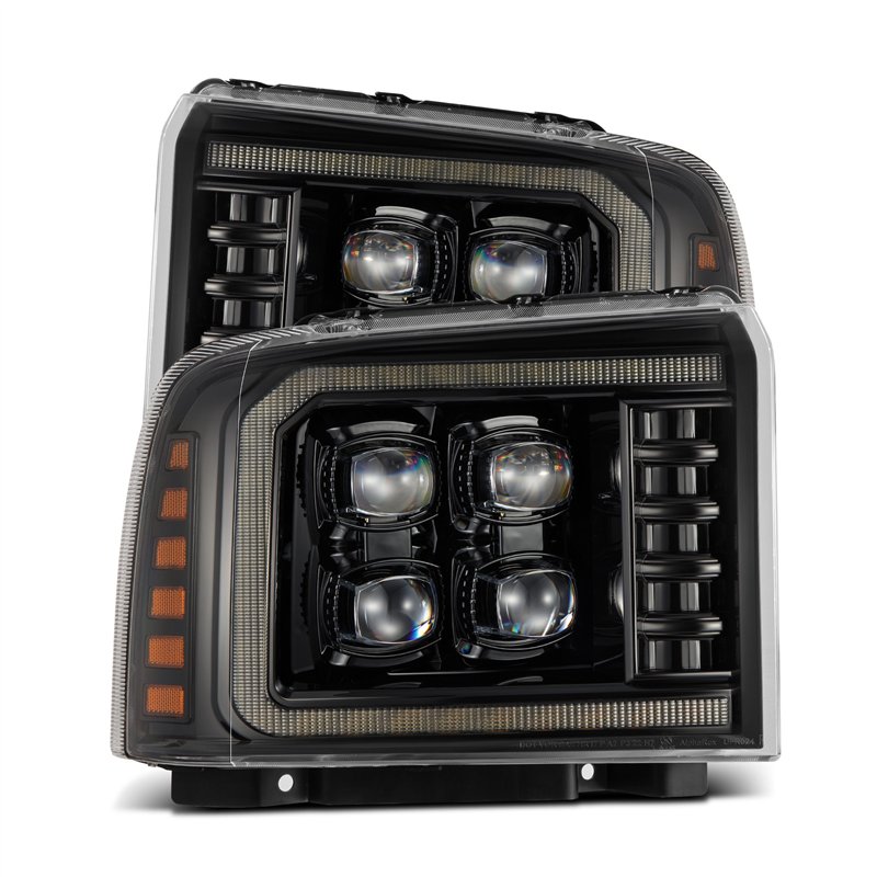 AlphaRex | Projector Headlights Alpha-Black - F-250 / F-350 2005-2007