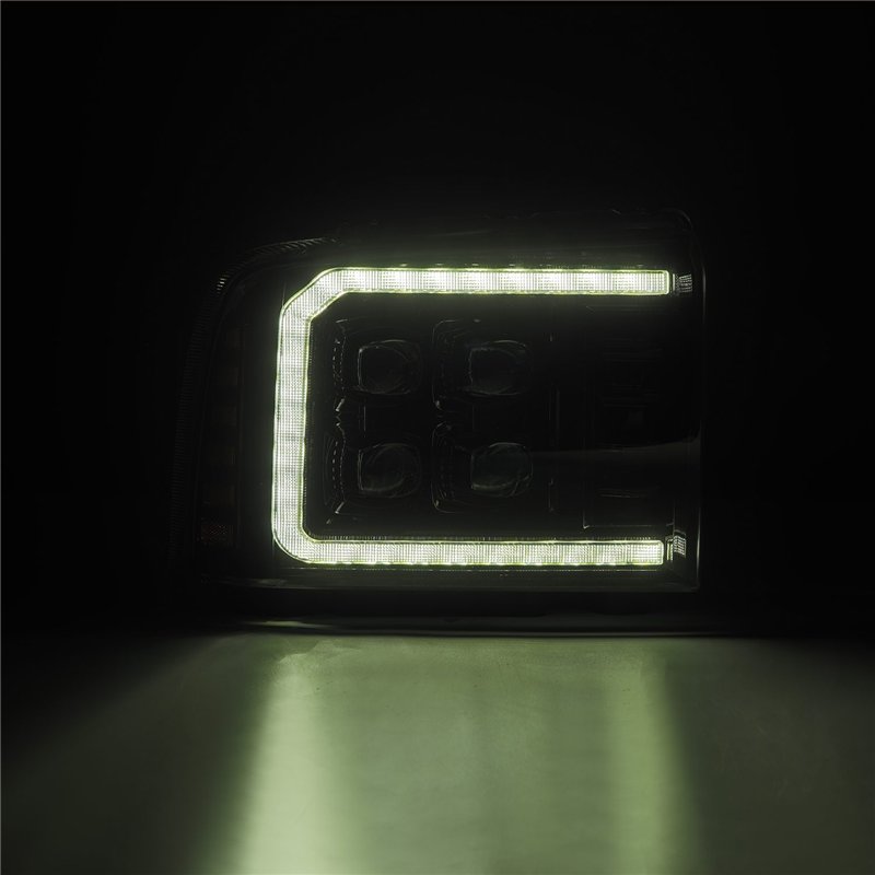 AlphaRex | Projector Headlights Alpha-Black - F-250 / F-350 2005-2007