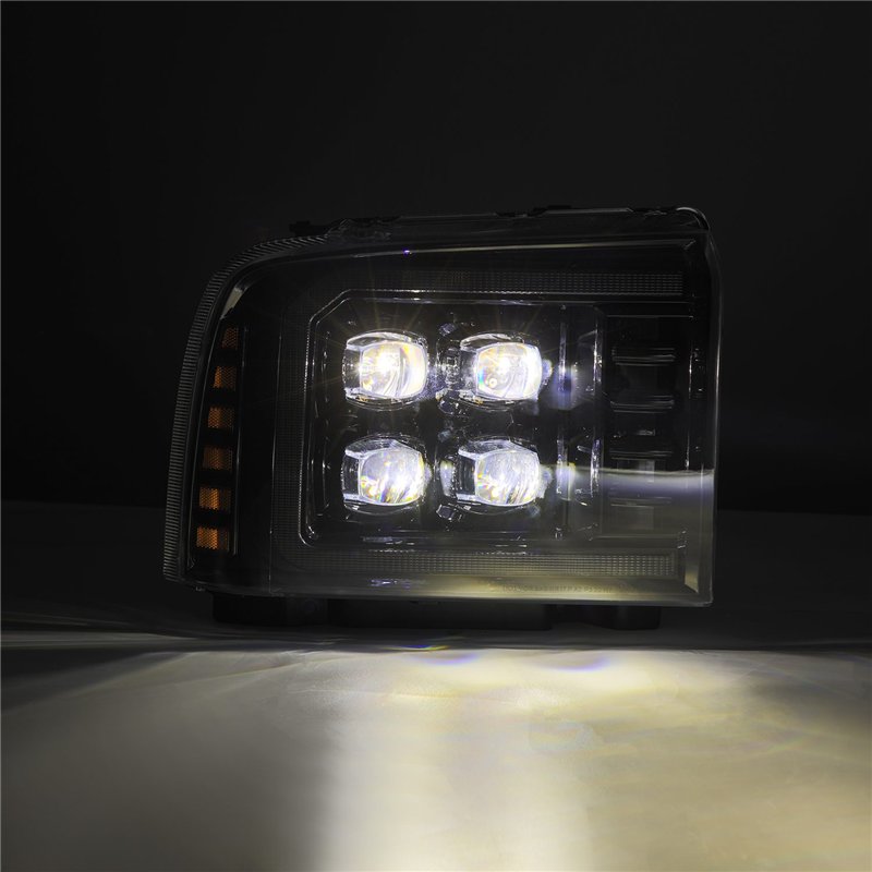 AlphaRex | Projector Headlights Alpha-Black - F-250 / F-350 2005-2007