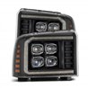 AlphaRex | Projector Headlights Black - F-250 / F-350 2005-2007
