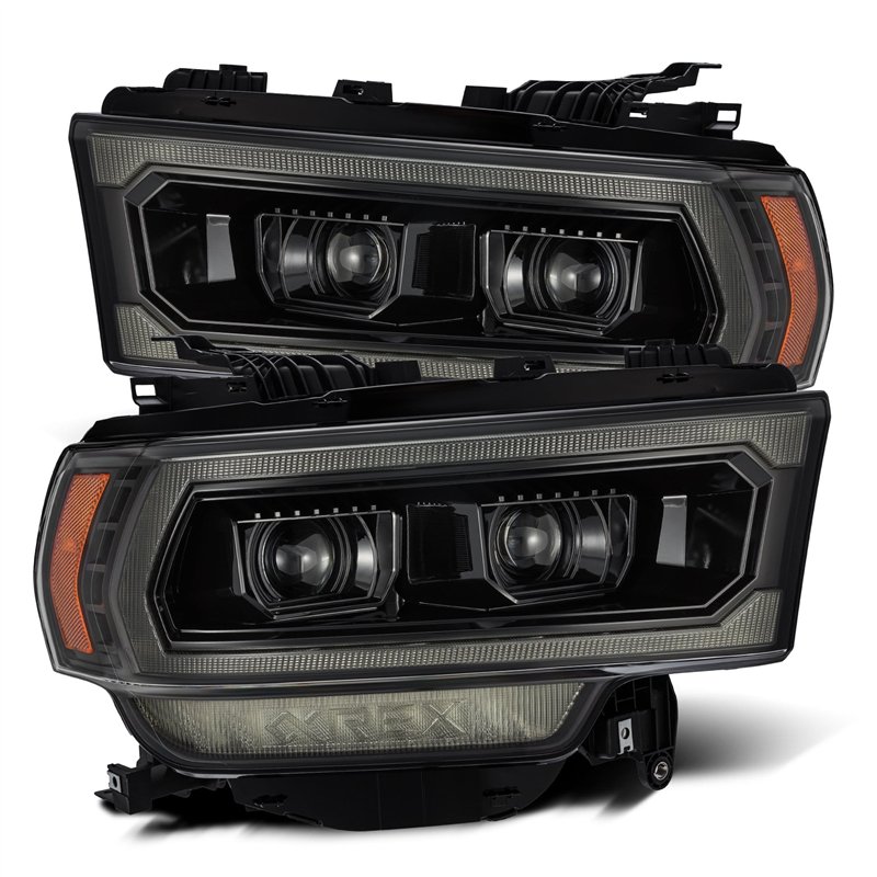 AlphaRex | Projector Headlights Alpha-Black - Ram 1500 / 2500 / 3500 2019-2022