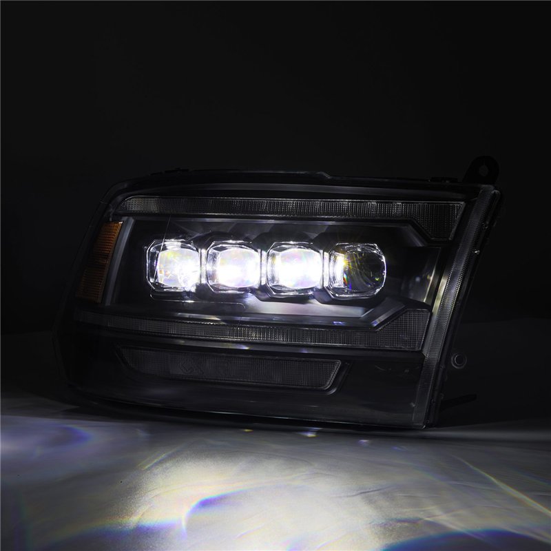 AlphaRex | LED Projector Headlights in Black - Ram 1500 / 2500 / 3500 2009-2018