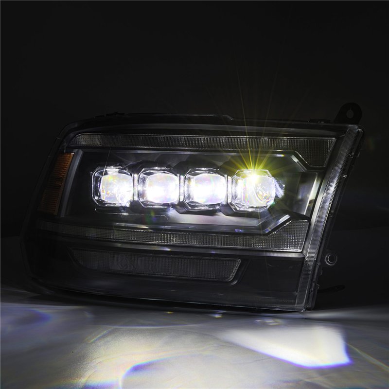 AlphaRex | LED Projector Headlights in Black - Ram 1500 / 2500 / 3500 2009-2018