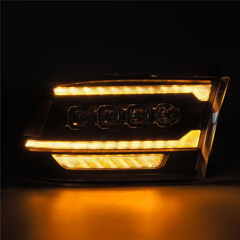 AlphaRex | LED Projector Headlights in Black - Ram 1500 / 2500 / 3500 2009-2018