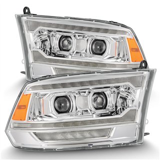 AlphaRex | Projector Headlights Chrome - Ram 1500 / 2500 / 3500 2009-2018