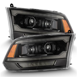 AlphaRex | Projector Headlights Alpha- Black - Ram 1500 / 2500 / 3500 2009-2018