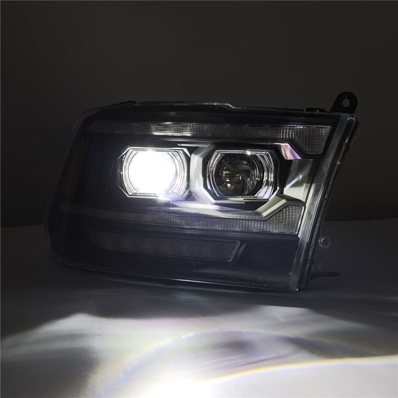 AlphaRex | Projector Headlights Alpha- Black - Ram 1500 / 2500 / 3500 2009-2018