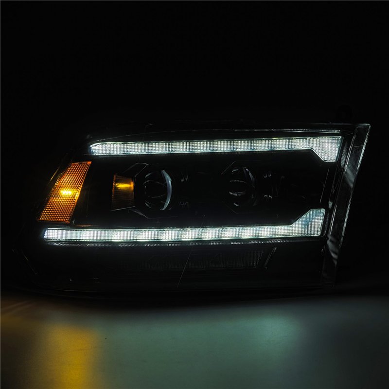 AlphaRex | Projector Headlights Alpha- Black - Ram 1500 / 2500 / 3500 2009-2018
