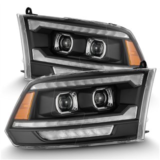 AlphaRex | Projector Headlights Black - Ram 1500 / 2500 / 3500 2009-2018