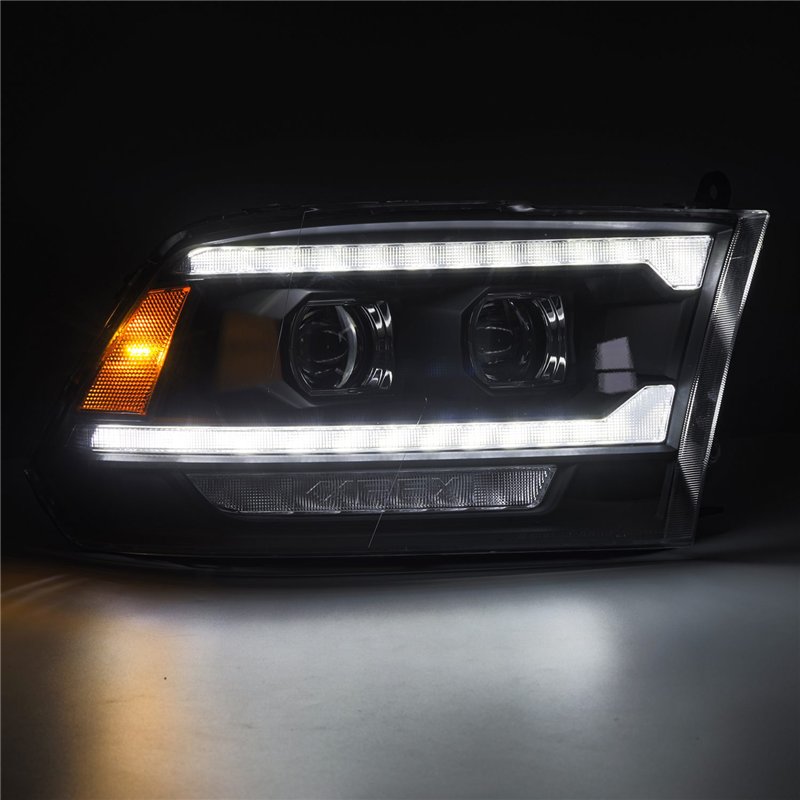 AlphaRex | Projector Headlights Black - Ram 1500 / 2500 / 3500 2009-2018