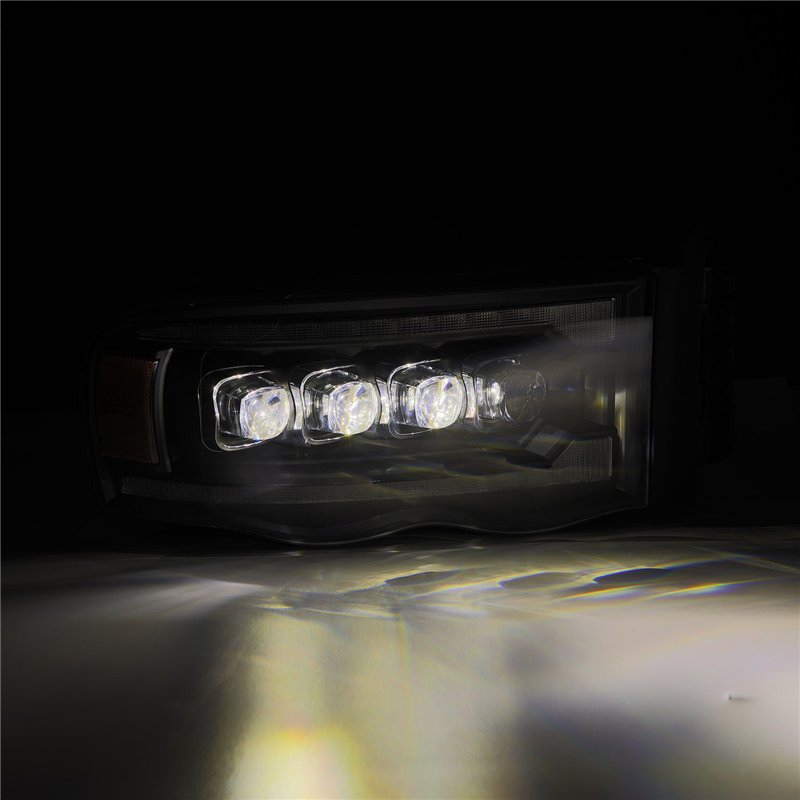 AlphaRex | LED Projector Headlights in Black - Ram 1500 / 2500 / 3500 2002-2005