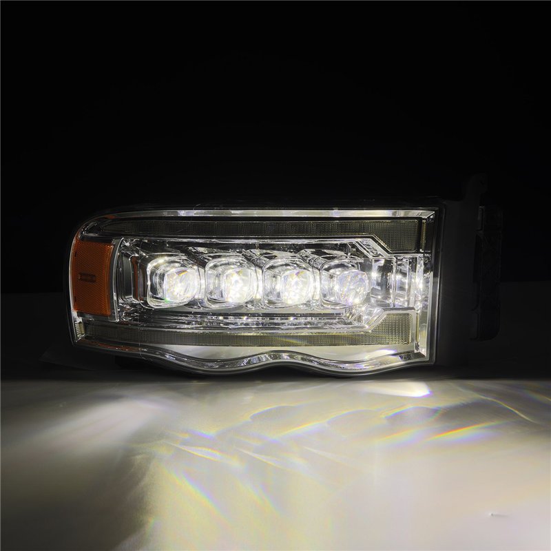AlphaRex | LED Projector Headlights in Chrome - Ram 1500 / 2500 / 3500 2002-2005