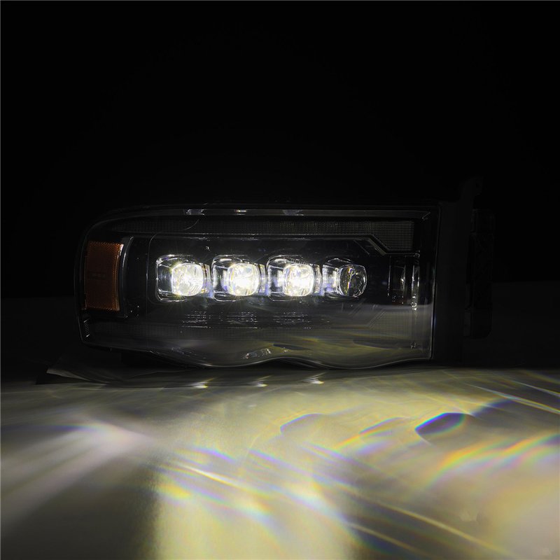 AlphaRex | LED Projector Headlights in Alpha-Black - Ram 1500 / 2500 / 3500 2002-2005