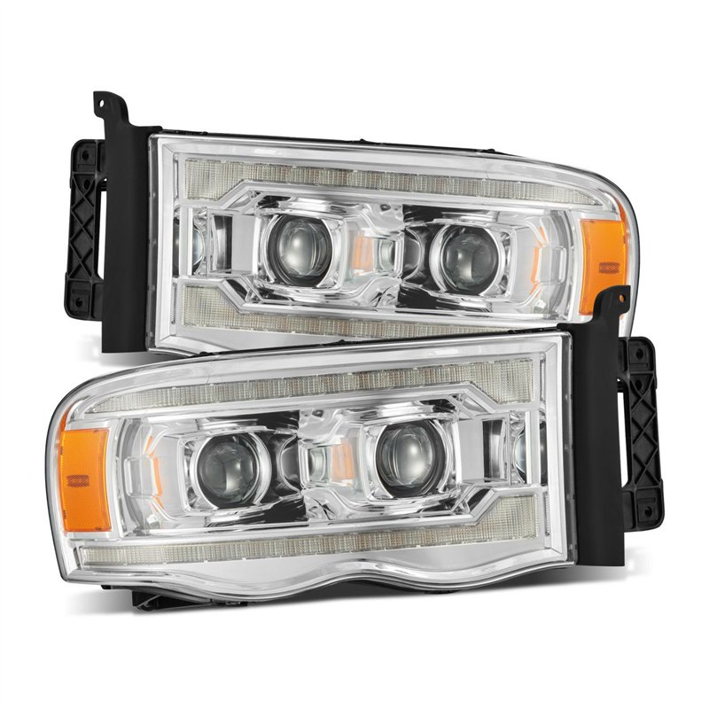 AlphaRex | Projector Headlights Chrome - Ram 1500 / 2500 / 3500 2003-2005