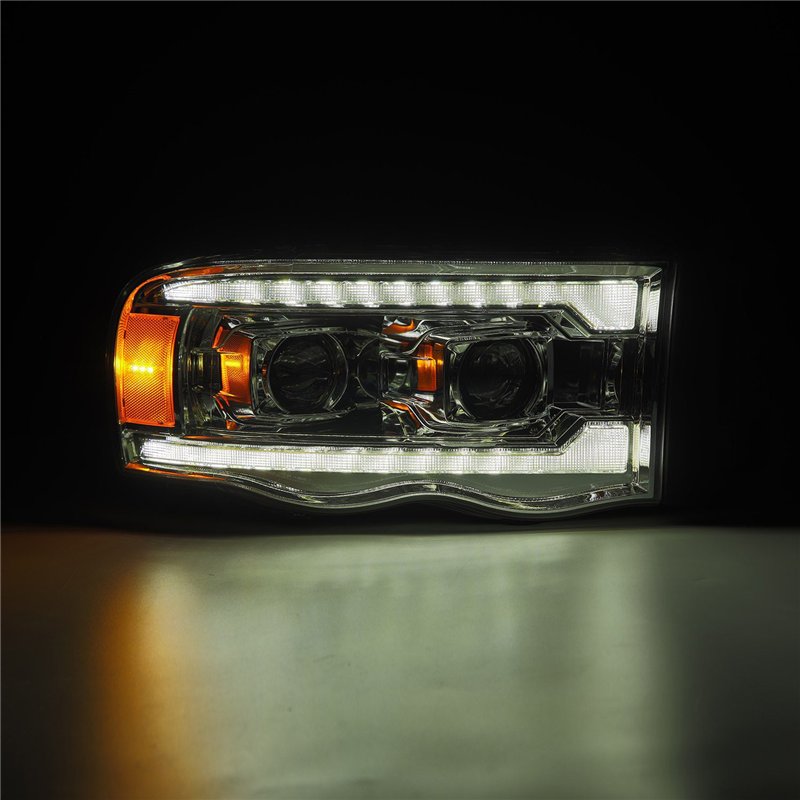 AlphaRex | Projector Headlights Chrome - Ram 1500 / 2500 / 3500 2003-2005