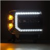 AlphaRex | LED Projector Headlights in Alpha-Black - Sierra 2500 HD / 3500 HD 6.0L / 6.6L 2015-2018