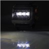 AlphaRex | LED Projector Headlights in Black - Sierra 2500 HD / 3500 HD 6.0L / 6.6L 2015-2018
