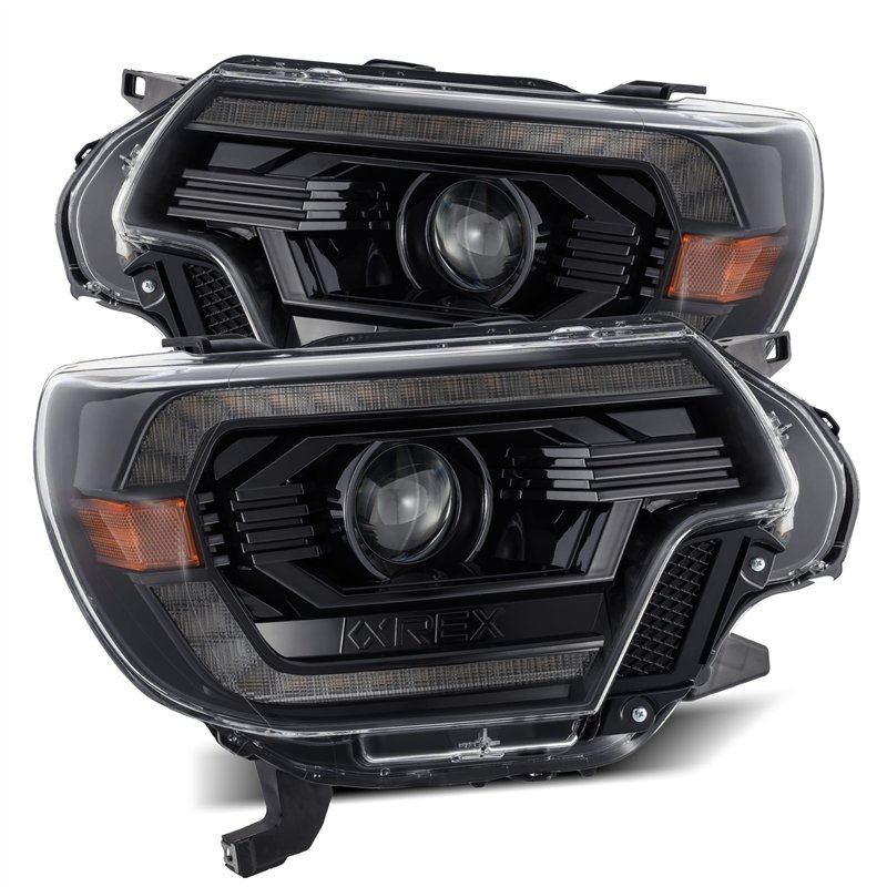 AlphaRex | Projector Headlights Alpha-Black - Tacoma 2.7L / 4.0L 2012-2015