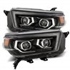 AlphaRex | Projector Headlights Black - 4Runner 2.7L / 4.0L 2010-2013