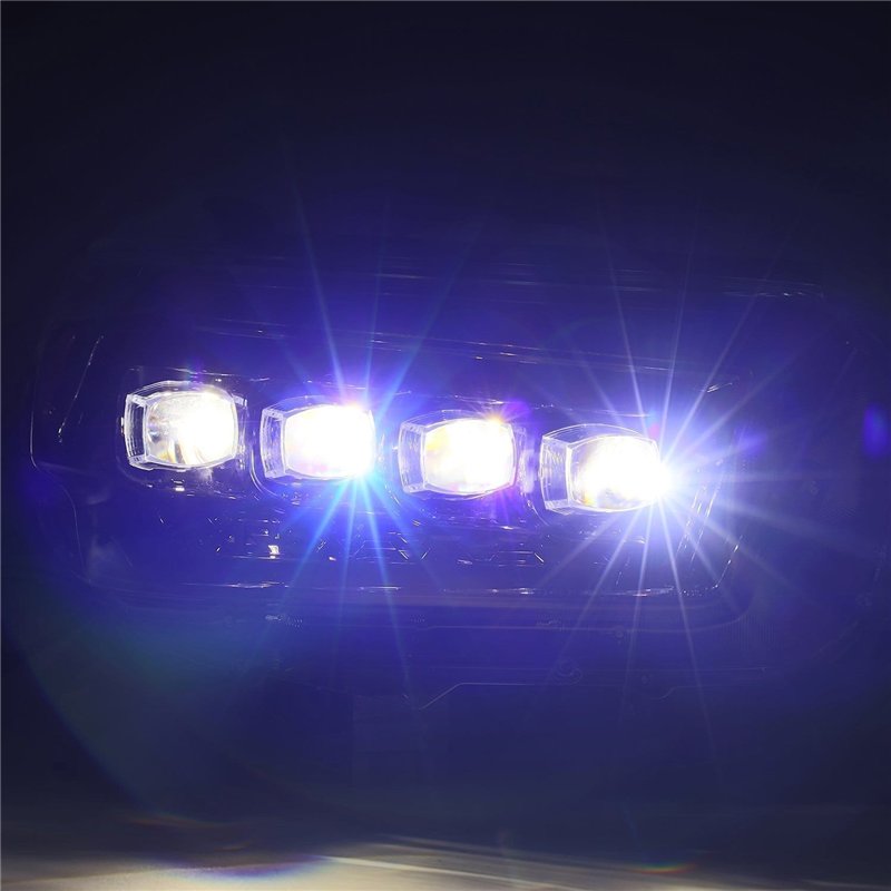 AlphaRex | LED Projector Headlights in Alpha-Black - 4Runner 2.7L / 4.0L 2010-2013