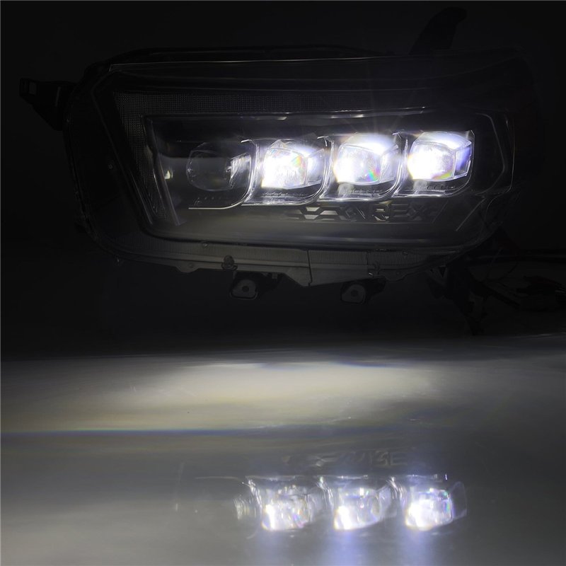 AlphaRex | LED Projector Headlights in Black - 4Runner 2.7L / 4.0L 2010-2013