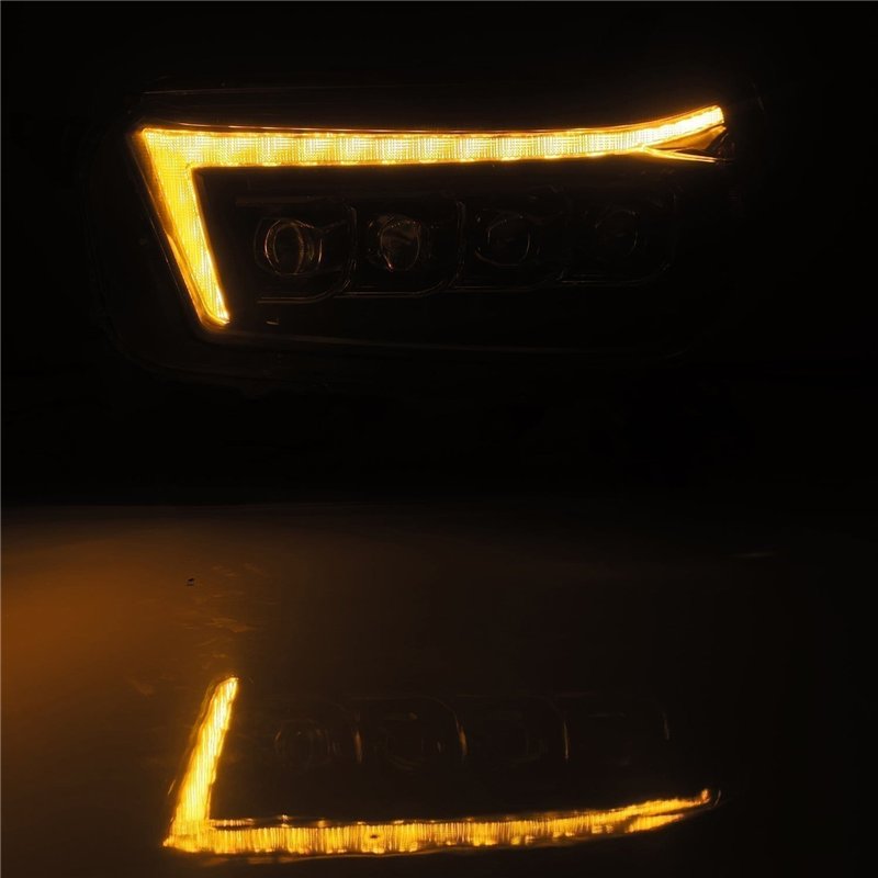 AlphaRex | LED Projector Headlights in Black - 4Runner 2.7L / 4.0L 2010-2013