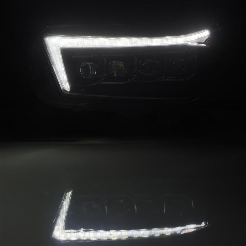 AlphaRex | LED Projector Headlights in Black - 4Runner 2.7L / 4.0L 2010-2013