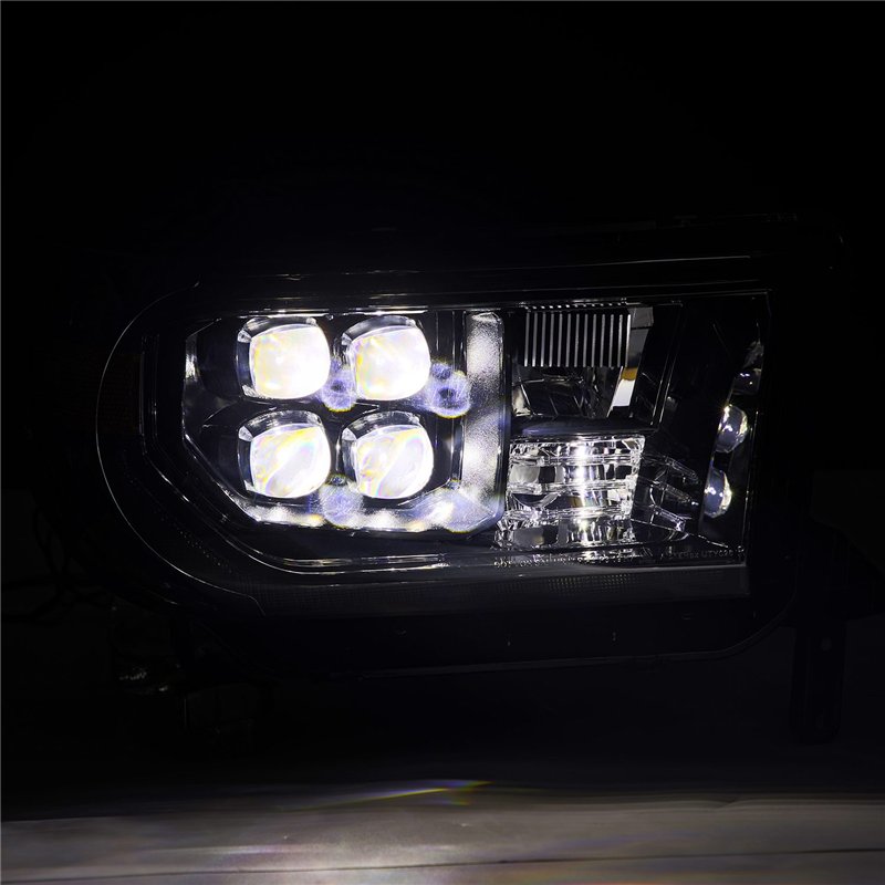 AlphaRex | Projector Headlights Alpha-Black - Sequoia / Tundra 2007-2017