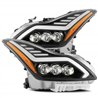 AlphaRex | LED Projector Headlights in Black - G37 / Q60 3.7L 2008-2015