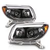 Anzo USA | LED Bar Projector Black Headlight - 4Runner 4.0L / 4.7L 2006-2009