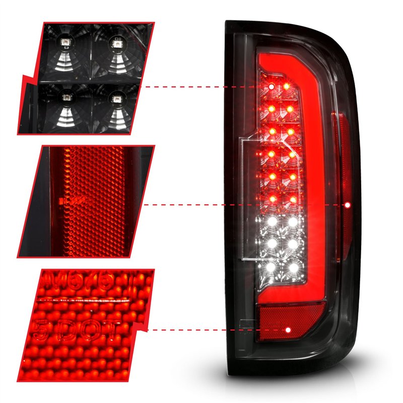 Anzo USA | LED Tail Light Assembly - Canyon 2.5L / 2.8L / 3.6L 2015-2022