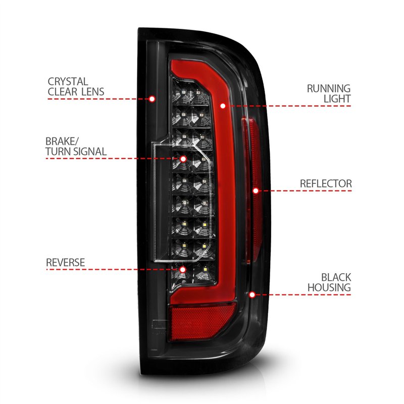 Anzo USA | LED Tail Light Assembly - Canyon 2.5L / 2.8L / 3.6L 2015-2022