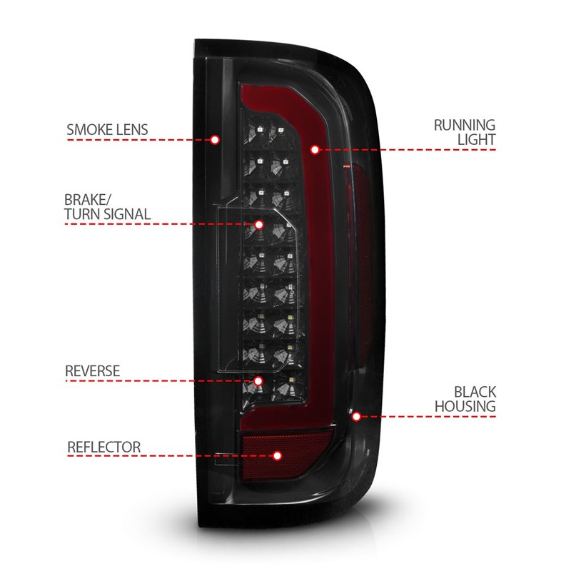 Anzo USA | LED Tail Light Assembly - Canyon 2.5L / 2.8L / 3.6L 2015-2022