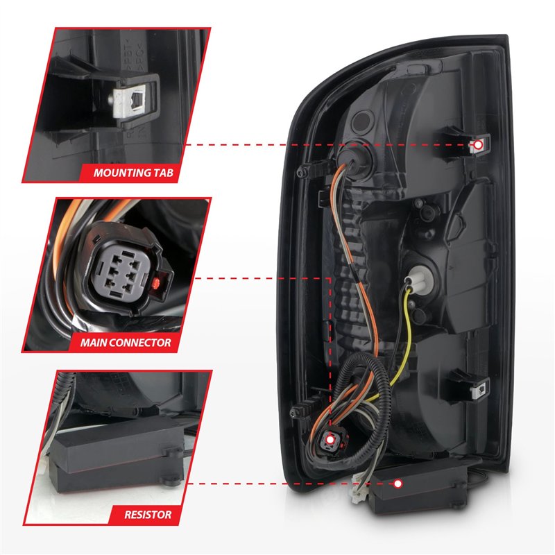 Anzo USA | LED Tail Light Assembly - Canyon 2.5L / 2.8L / 3.6L 2015-2022