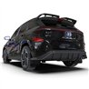 RallyArmor | Black UR Mud Flap Metallic Black Logo - Kona N-Line 2024-2025