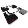 RallyArmor | Black UR Mud Flap Red Logo - Kona N-Line 2024-2025
