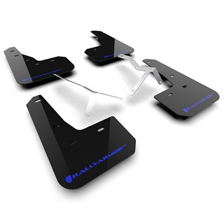 RallyArmor | Black UR Mud Flap Blue Logo - Integra / A-Spec 2023-2025