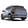 RallyArmor | Black UR Mud Flap Grey Logo - Kona / Kona EV 2024-2025