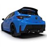 RallyArmor | Black UR Mud Flap Light Blue Logo - GR Corolla 2023-2025