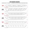 Go Rhino | 69651687PC - RB30 Running Boards with Mounting Bracket Kit - Textured Black - Gladiator 3.0L / 3.6L 2020-2025