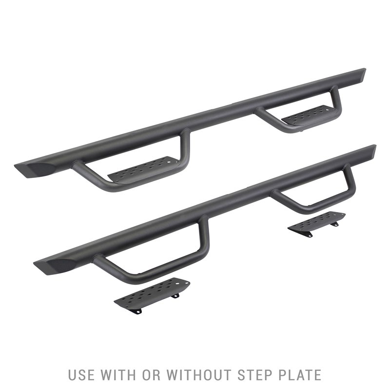 Go Rhino | D20080T - Domintator Extreme D2 Side Steps - BARS ONLY - Textured Black - Chevrolet / Dodge / Ford / GMC 2000-2025