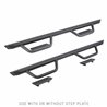 Go Rhino | D20080T - Domintator Extreme D2 Side Steps - BARS ONLY - Textured Black - Chevrolet / Dodge / Ford / GMC 2000-2025