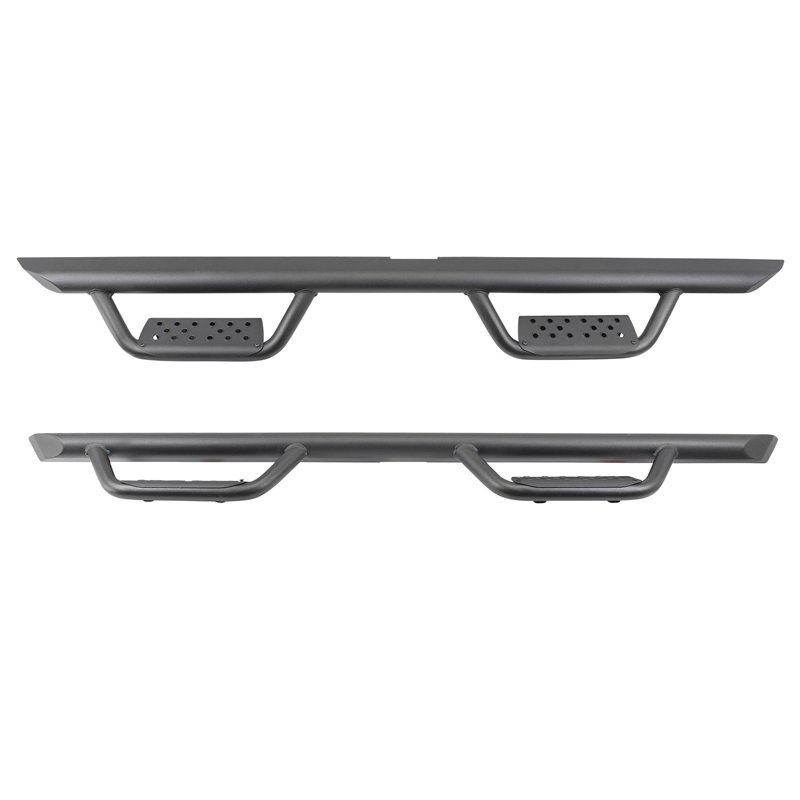 Go Rhino | D224416T - Domintator Extreme D2 Side Steps With Mounting Brackets - Textured Black - Tundra 2007-2021