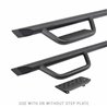 Go Rhino | D224516T - Domintator Extreme D2 Side Steps With Mounting Brackets - Textured Black - Gladiator 3.0L / 3.6L 2020-2025