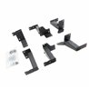 Go Rhino | FSDSS4425T - Dominator Xtreme DSS SideSteps With Frame Mounted Bracket Kit - Textured Black - 4Runner 4.0L 2014-2024